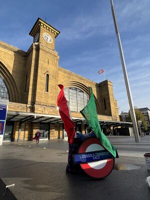 London's Transport Race - King's Cross start line.jpg