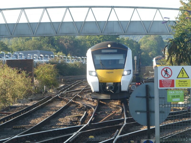 File:Class 700 at Three Bridges.jpg